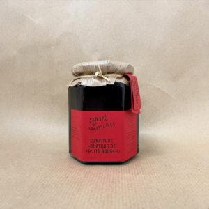 Confiture quatuor de fruits rouges - 310g