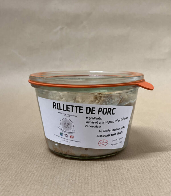 rillette de porc